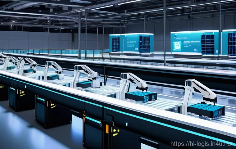 RFID와 물류 관리 - Prompt 1: Automated Logistics Hub** RFID와 물류 관리 - Prompt 1: Automated Logistics Hub**